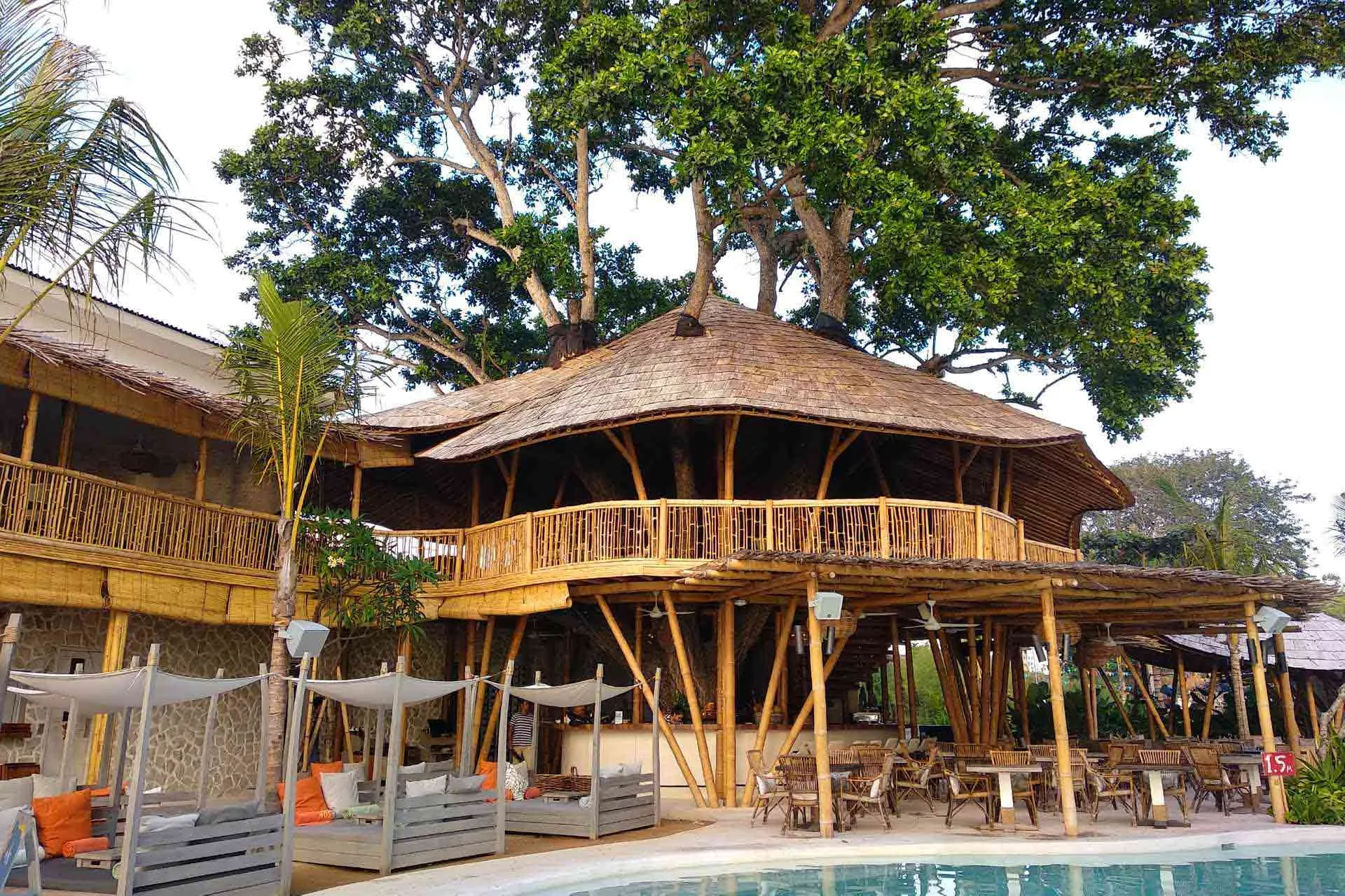 Artotel, State-of-the-art brand new bamboo construction