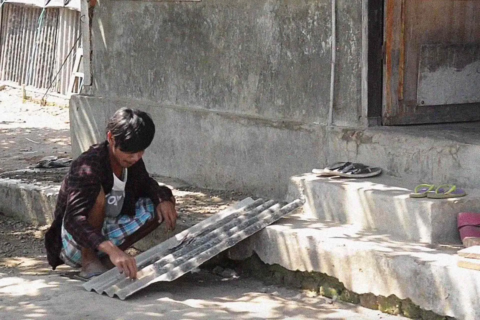 Asbestos is still used everywhere in Indonesia.