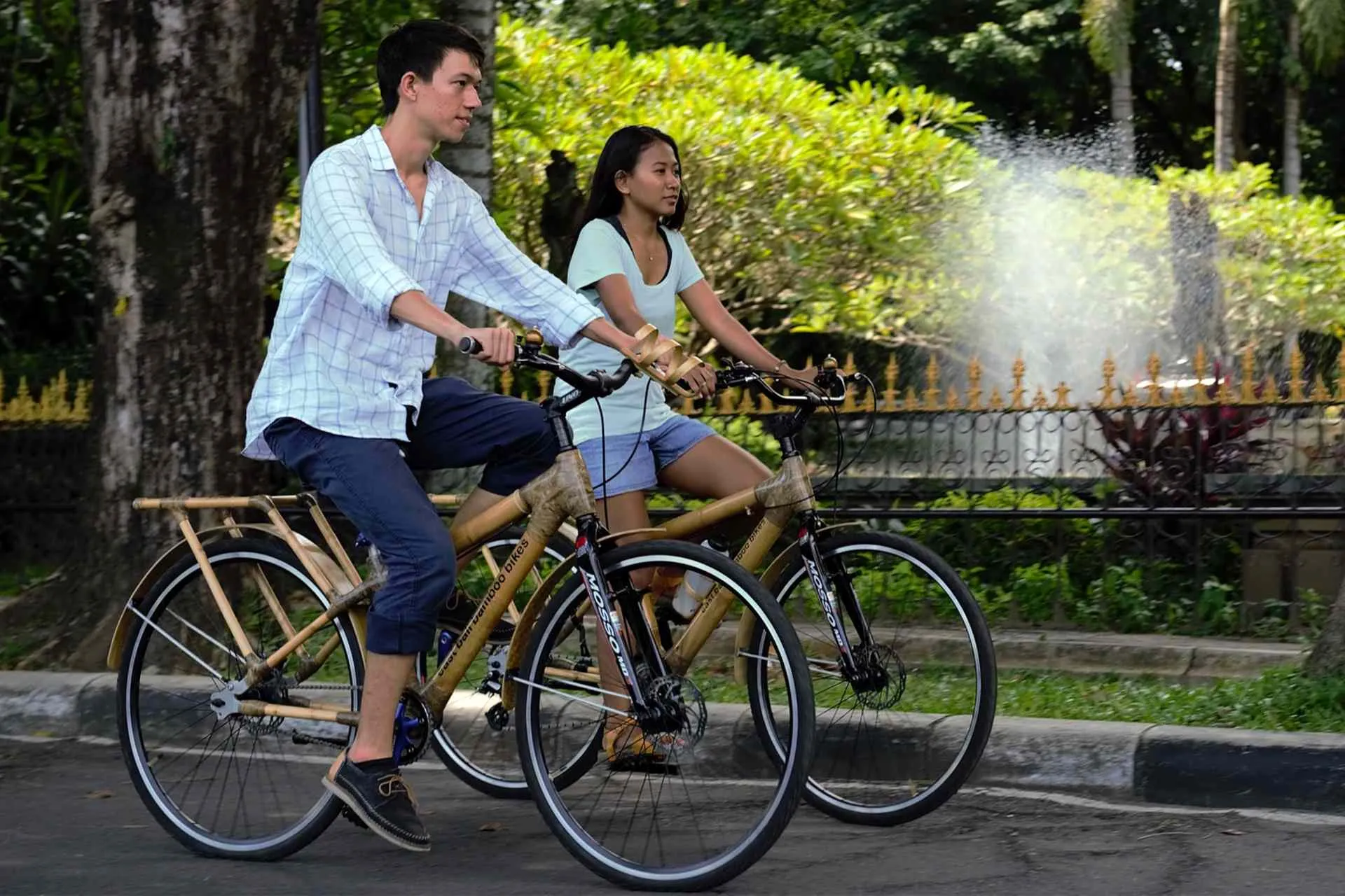 East Bali bamboo City bikes