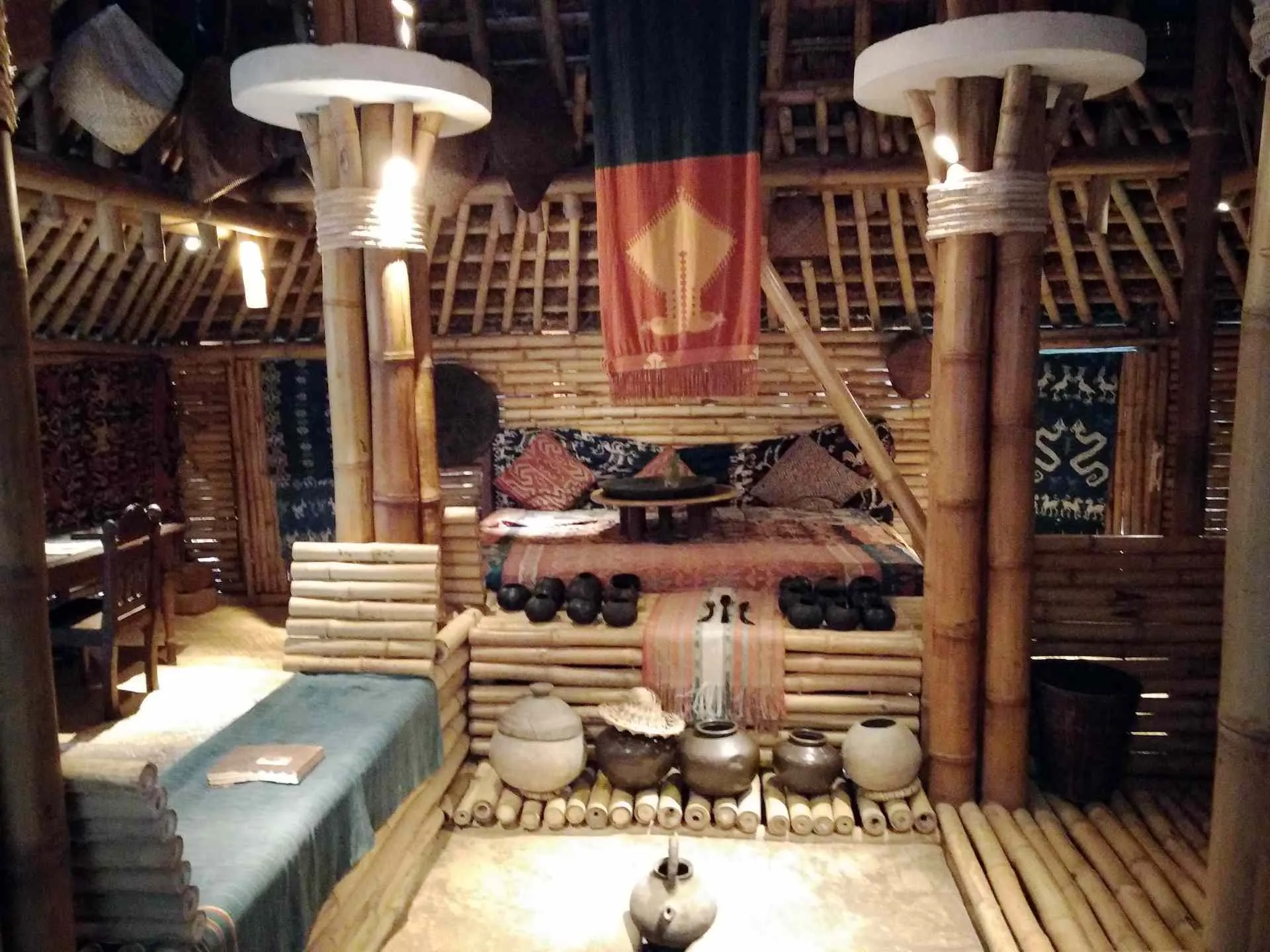 The Sumba style house living room. Photo by Rokma