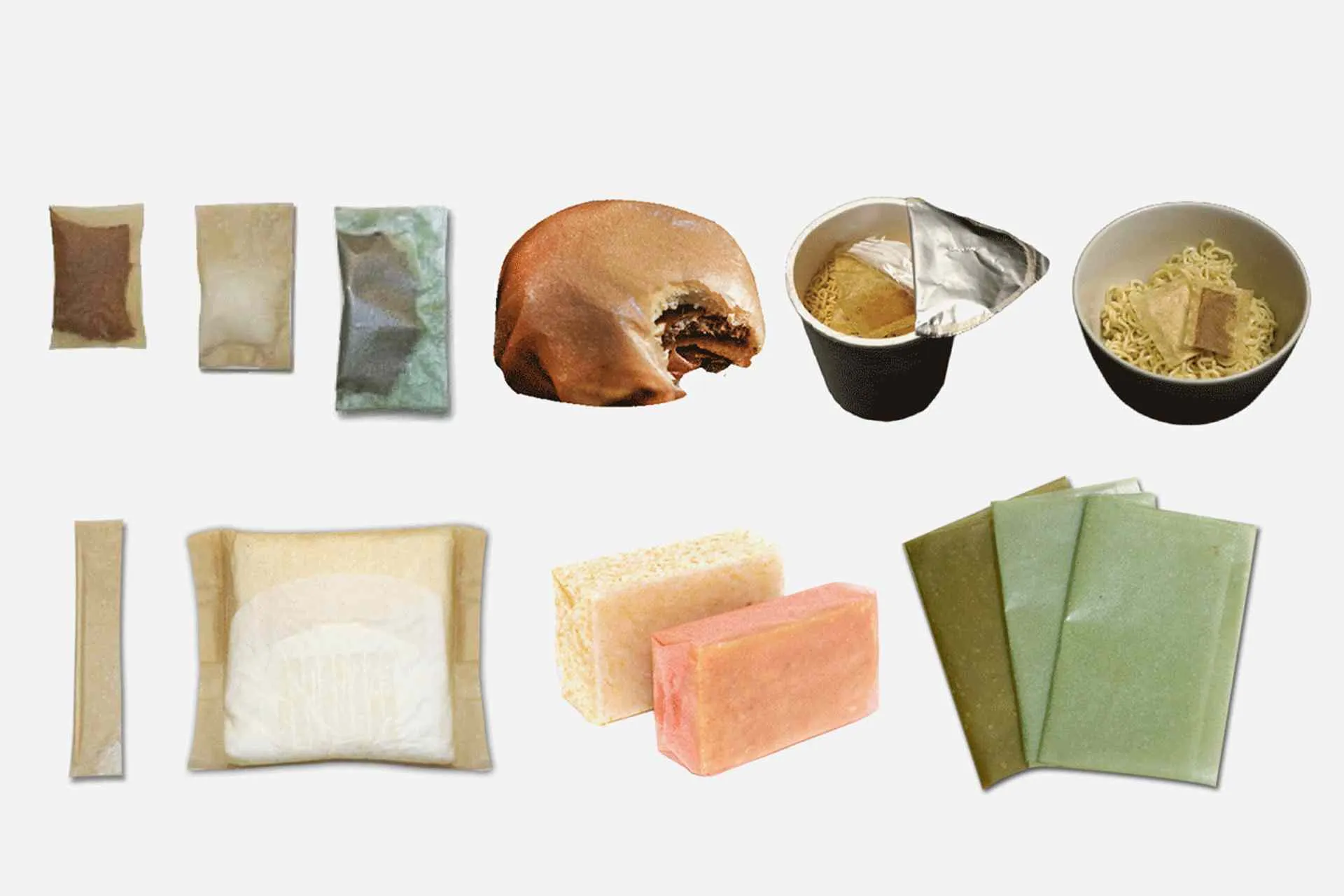 Evoware turn seaweed into different kinds of packaging