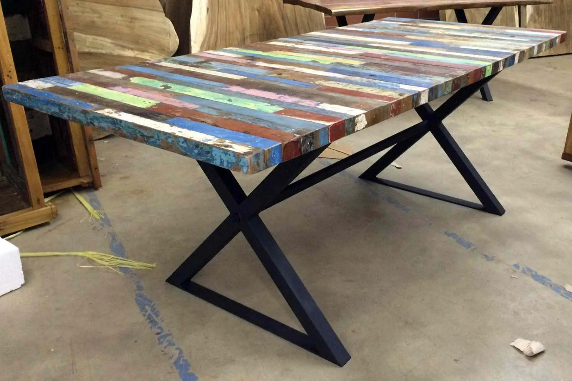 Reclaimed timber is trendy now