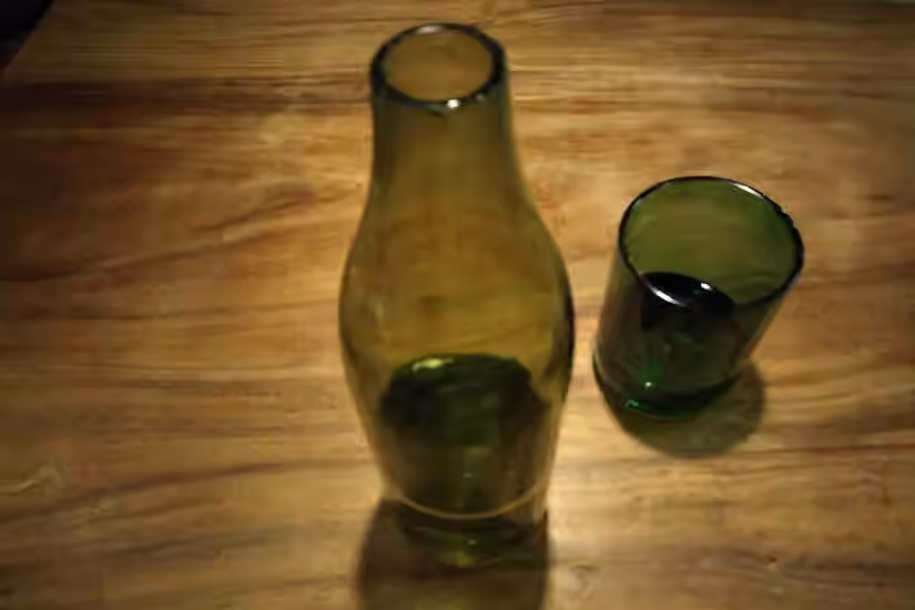 Up-cycled Glass