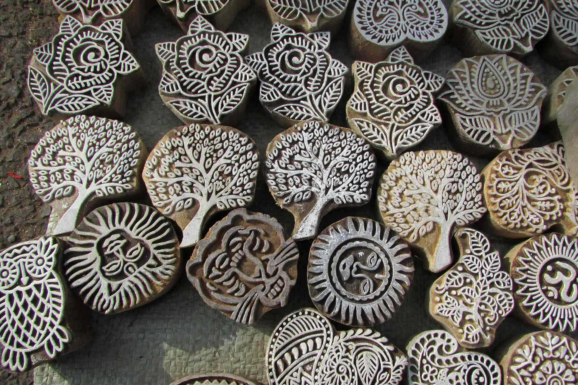 blocks made with wood