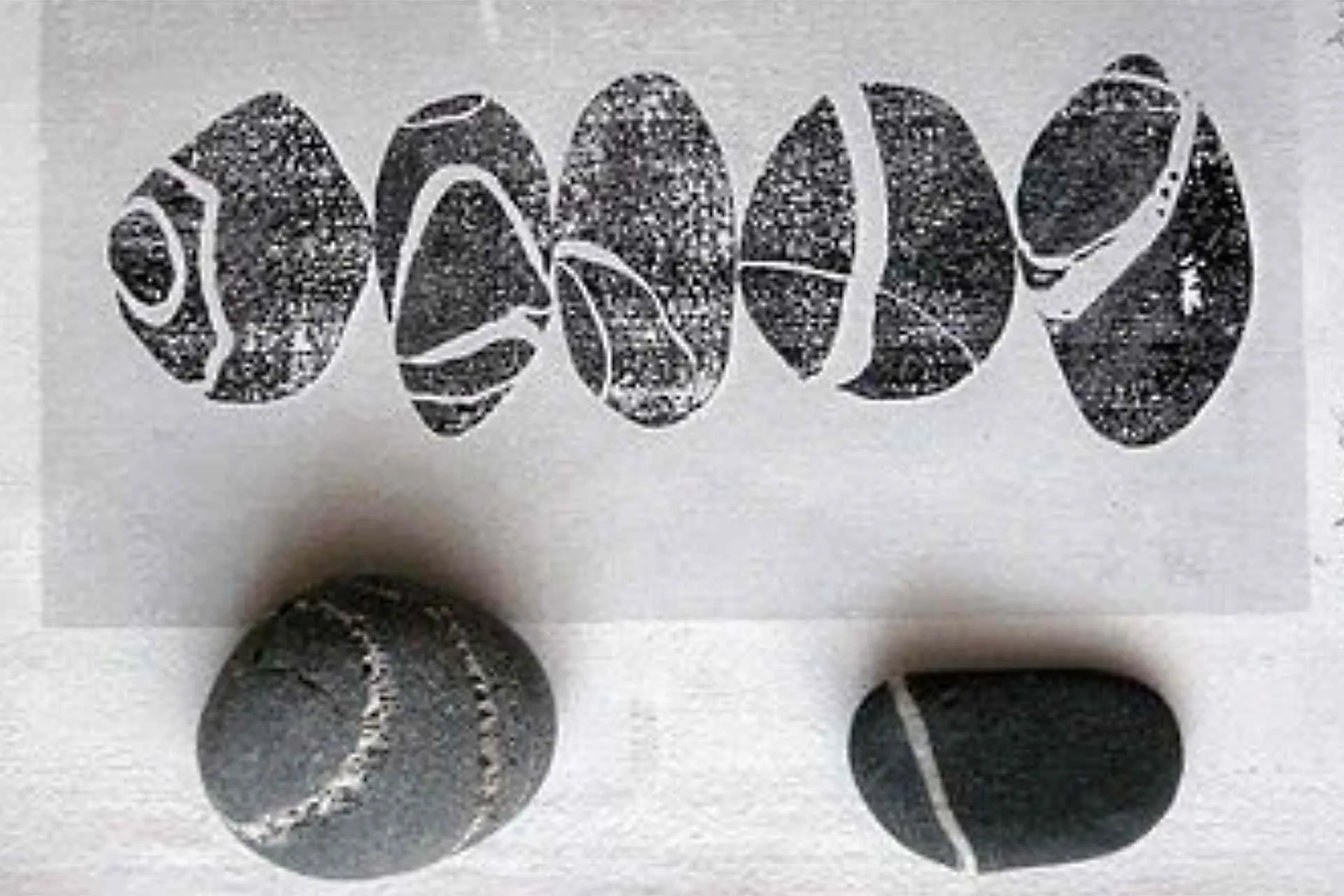 Stones used a block